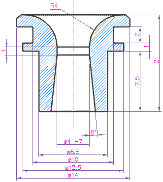 4 mm venturi